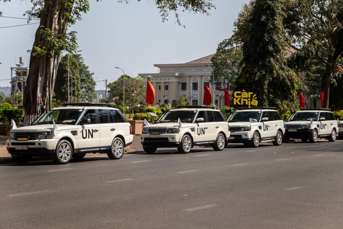 Dàn SUV độ khủng của ông Đặng Lê Nguyên Vũ cùng hoa hậu xuất hiện tại lễ hội cà phê lớn nhất từ trước đến nay: Đáng tiếc không có sự hiện diện của siêu xe - Ảnh 2.