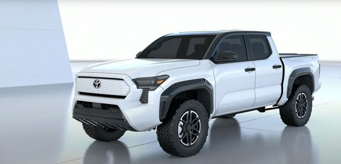 Toyota Tacoma lộ diện thiết kế mới, có thể là phiên bản xem trước của Hilux - Hình ảnh 1.