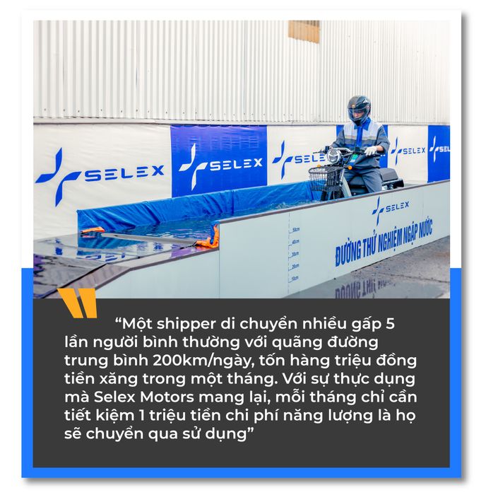 CEO của Selex Motors từng là Giám đốc dự án công nghệ quốc phòng tại Viettel trước khi bỏ ngang để theo đuổi ước mơ xây dựng hệ sinh thái xe điện. Anh ta bắt đầu từ một căn phòng bỏ hoang chỉ rộng 10m2.