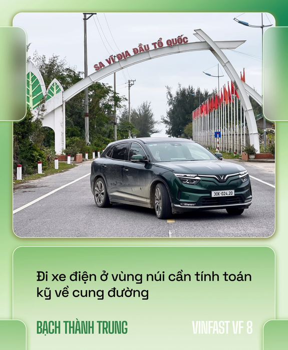 Người sáng lập diễn đàn VOZ lái VinFast VF 8 xuyên Việt hơn 6.600km: ‘Đèo nhẹ nhàng hơn xe xăng, nhưng còn cần cải thiện’ - Ảnh 3.