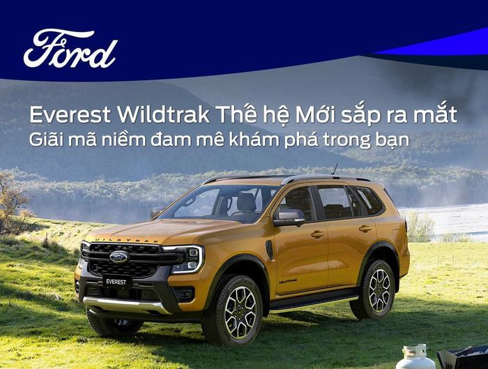 Ford Everest Wildtrak 2023 sắp ra mắt tại Việt Nam: Sự hầm hố như xe bán tải, dễ trở thành một trong những sản phẩm nóng hổi, cạnh tranh với Fortuner - Xem Ảnh 3.