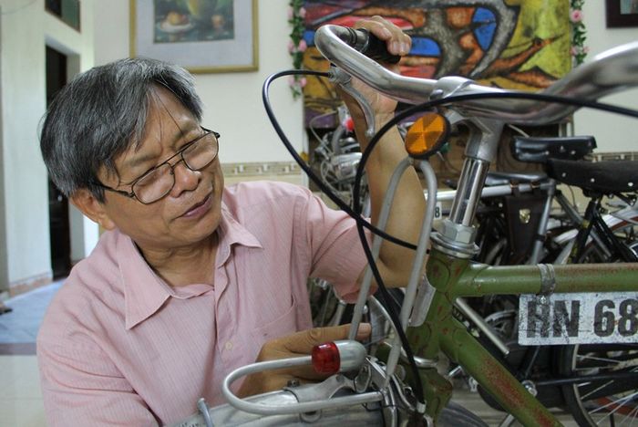 Danh sách các chiếc xe đạp cổ độc đáo từ cựu giáo viên ở Thanh Hóa - Ảnh 1.