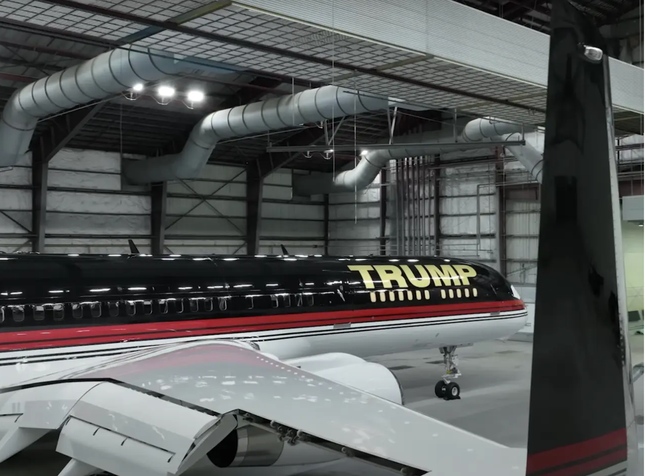 ‘Lâu đài bay’ trị giá 100 triệu USD của ông Donald Trump vừa được tân trang - Ảnh 4.