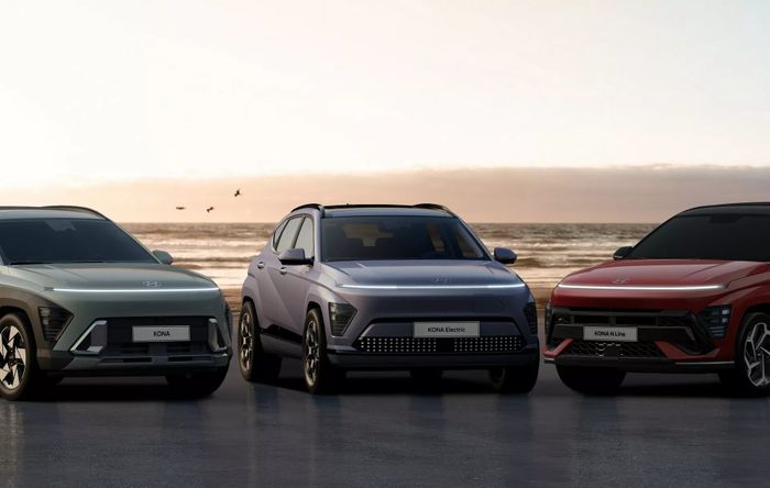 Hyundai Kona 2024 chính thức ra mắt: Thiết kế mới hoàn toàn, bao gồm cả phiên bản hoàn toàn điện  - Hình ảnh 2.