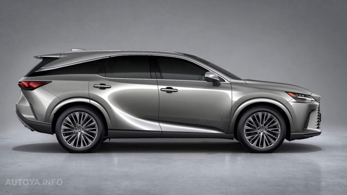 Sẽ như thế nào nếu Lexus RX mới có phiên bản 3 hàng ghế 7 chỗ? - Ảnh 2.
