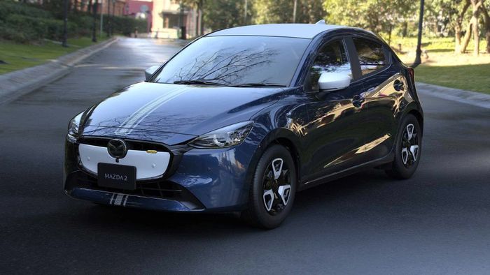 Mazda2 2023 ra mắt: Trông giống xe điện, chủ xe cũ đã sử dụng 9 năm không cần phải lo lỗi mốt - Hình 4.
