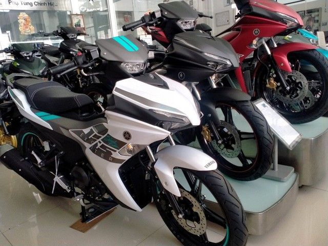 Xe côn tay Exciter 155 phiên bản giới hạn 2023 với bộ trang phục mới đã đến các đại lý, sẵn sàng đón khách hàng Việt - Ảnh 4.