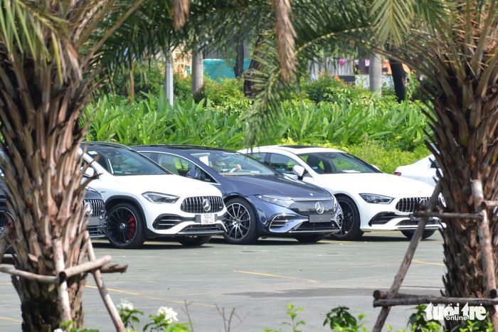 Mercedes-Benz EQS lần đầu xuất hiện tại Việt Nam - Xe điện đỉnh cao tại VMS 2022 - Ảnh 1.