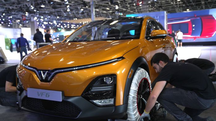 Tiết lộ gian hàng của VinFast tại Triển lãm Ô tô Paris 2022: Nhiều sự khác biệt sau 4 năm với loạt 'bom tấn' xe điện mới - Hình 8.