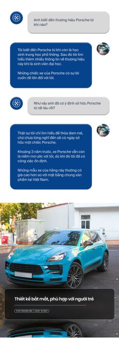 Chủ nhân chiếc Porsche Macan chia sẻ: 'Đổi lấy sự hứng thú lái xe thể thao' - Ảnh 1.