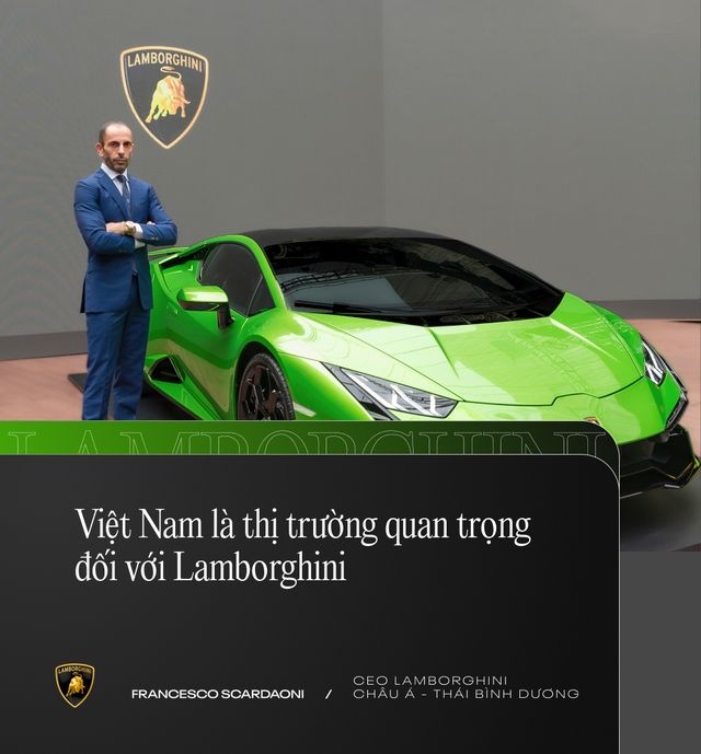 Sếp Lamborghini: 'Giá siêu xe trở nên dễ tiếp cận hơn vì đại lý Việt Nam bán gần giá khuyến nghị' - Hình ảnh 1.