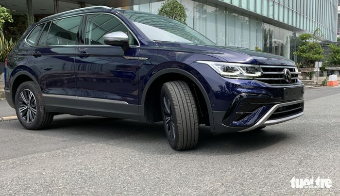 Ảnh 5 của Volkswagen Tiguan Allspace bản nâng cấp tiết lộ trước ngày ra mắt tại Việt Nam.