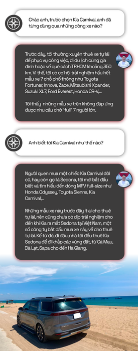 Chủ nhân của Kia Carnival nói: 'Không có chiếc xe nào thoải mái bằng với giá 1,5 tỉ đồng' - Ảnh 2.