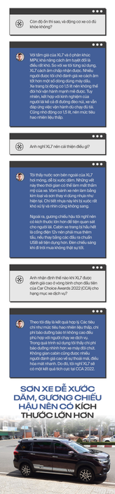 Chủ xe Suzuki XL7: ‘Hài lòng, nhưng vẫn mong muốn xe có những cải tiến nhỏ - Ảnh 3.