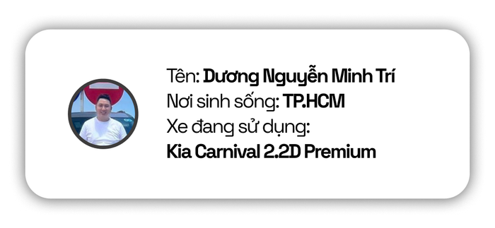Chủ nhân của Kia Carnival nói: 'Không có chiếc xe nào thoải mái bằng với giá 1,5 tỉ đồng' - Ảnh 1.