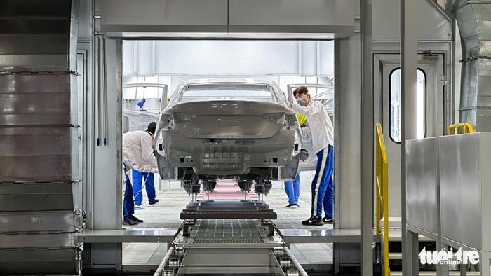 Bên trong nhà máy Hyundai Thành Công số 2: Sản xuất 11 xe/giờ, hy vọng không còn thiếu xe - Hình 7.