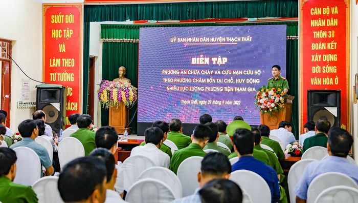 Hà Nội: Mô hình xe ba gác phòng cháy chữa cháy di chuyển linh hoạt trong những con ngõ nhỏ để dập tắt 'bà hỏa' ở các làng nghề - Ảnh 19.