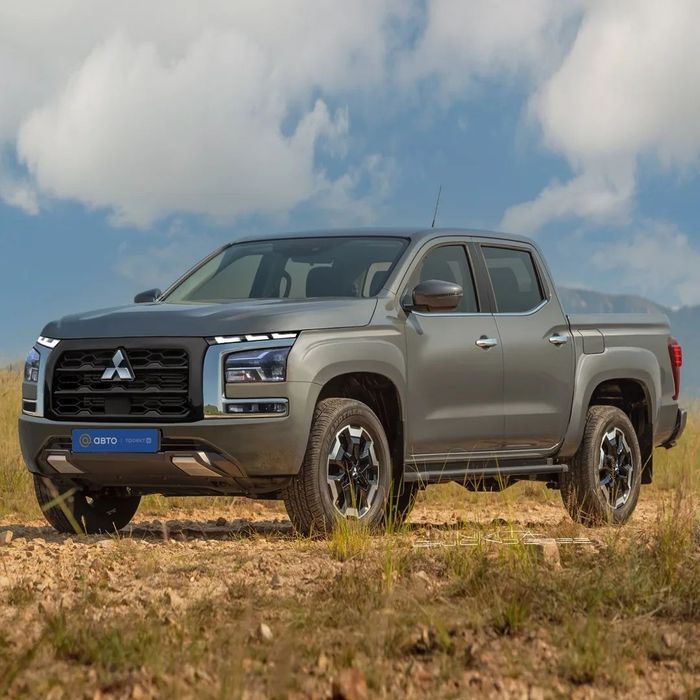 Mitsubishi Triton sẽ có diện mạo mới: Phần đầu xe sẽ đổi khác, dài và rộng hơn so với phiên bản trước - Ảnh 1.