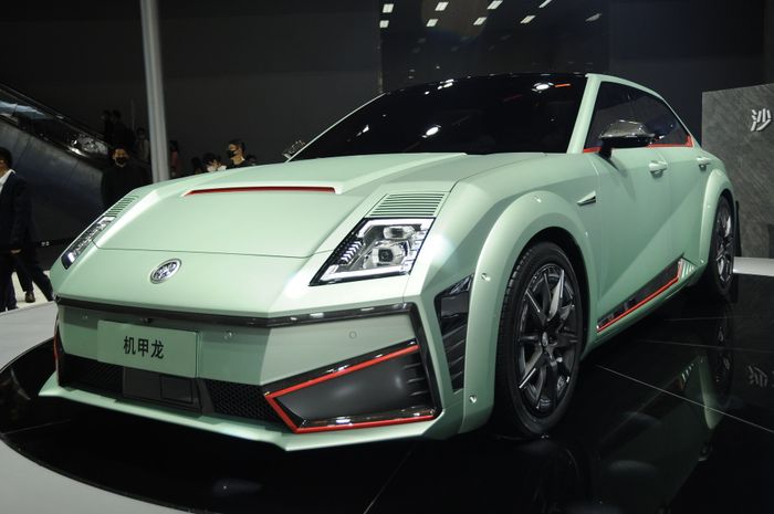 Saloon Mecha Dragon đã được đăng ký tại Việt Nam: Mẫu Coupe 4 cửa chạy điện với các chi tiết giống siêu xe - Hình 5.
