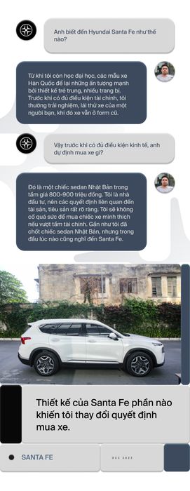 Chủ nhân xe Hyundai Santa Fe: Thử lái nhiều lần, thích quá nên quyết định mua - Hình 1.