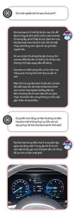 Chủ nhân của Kia Carnival nói: 'Không có chiếc xe nào thoải mái bằng với giá 1,5 tỉ đồng' - Ảnh 5.