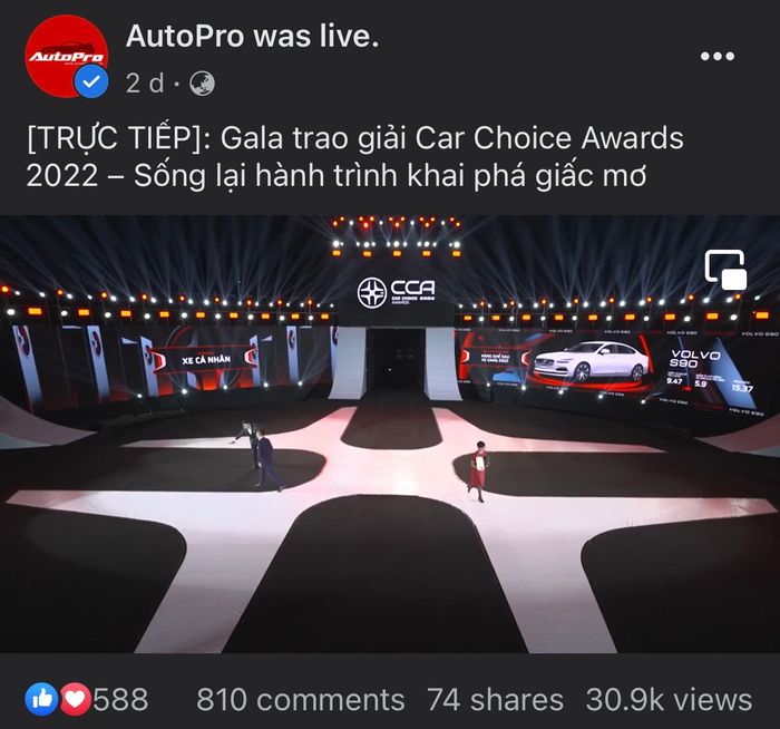 Các con số ấn tượng từ Livestream Gala Car Choice Awards 2022: Hơn 1 triệu lượt xem trên 163 kênh phát sóng - Hình ảnh số 5.