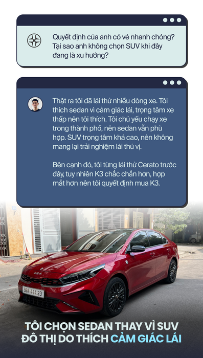 Chủ nhân của Kia K3 chia sẻ: ‘Tính năng phù hợp với mức giá, nhưng vẫn còn vài điểm chưa đáp ứng được - Hình 2.