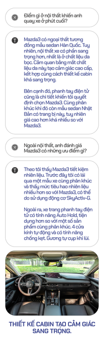 Chủ nhân của chiếc Mazda3: ‘Quyết định mua vì không gian nội thất đẹp dù đã đặt cọc một chiếc khác’ - Ảnh 2.