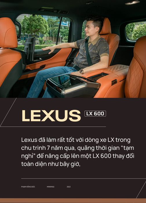 Từ Innova qua 3 thế hệ của Lexus, bác sĩ 8X quyết định chọn LX 600 tiếp theo: ‘Sử dụng Lexus rồi thì khó mà chuyển sang thương hiệu khác’ - Ảnh 20.