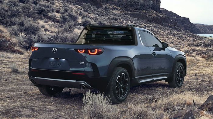 Phác họa cho dòng bán tải Mazda CX-50 cao cấp - Hình 1.