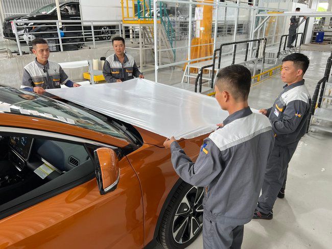 Phương pháp bảo quản 999 chiếc VinFast VF 8 xuất khẩu sang Mỹ - Ảnh 2