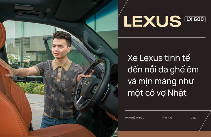 Từ Innova qua 3 thế hệ của Lexus, bác sĩ 8X tiếp tục lựa chọn LX 600: ‘Dùng Lexus rồi thì khó mà chuyển sang thương hiệu khác’ - Hình 11.