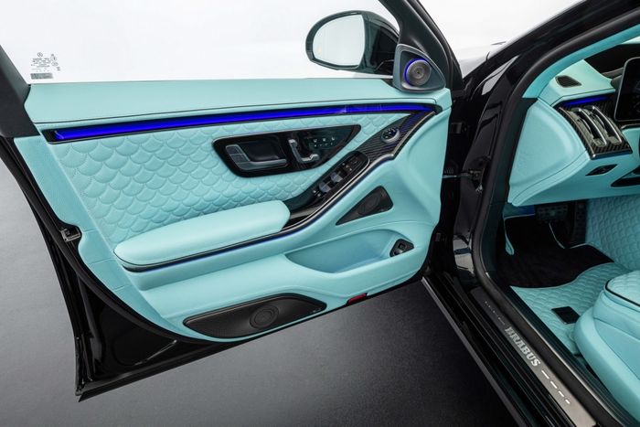 Trải nghiệm vẻ đẹp của Mercedes-Maybach S580 độ Brabus với gam màu xanh ngọc tuyệt vời - Ảnh 13.