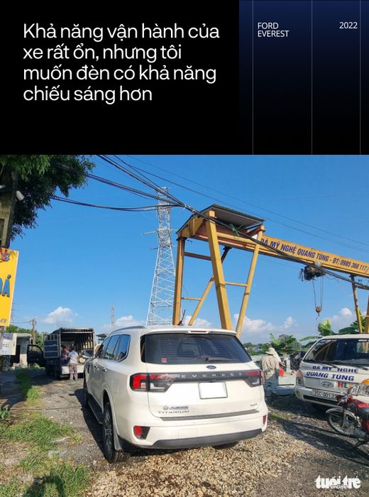 Chủ nhân của Ford Everest 2022 chia sẻ: Thiết kế đẹp, vận hành tốt, chỉ còn vài điểm chưa hài lòng - Ảnh 4.