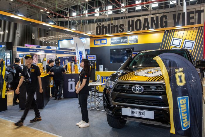Khám phá gian hàng của Ohlins tại VMS 2022: Chiêm ngưỡng bộ phuộc có giá 169 triệu đồng, bao gồm cả sản phẩm cho Ranger và Fortuner - Hình 1.