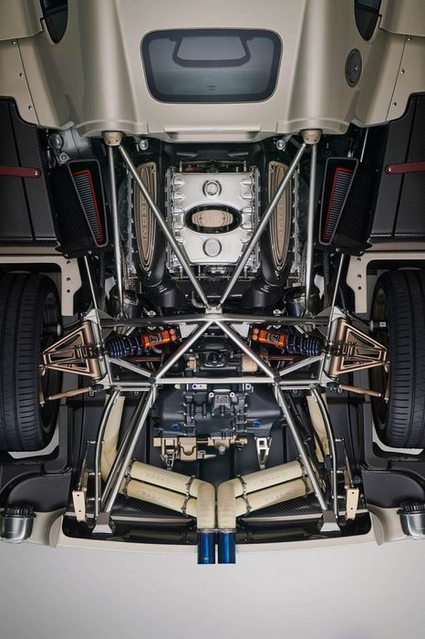 Pagani Utopia chính thức ra mắt: Tiếp tục truyền thống của Huayra, có giá từ 2,19 triệu USD, sử dụng hộp số sàn và động cơ Mercedes - Hình 15.