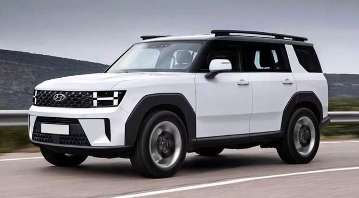 Tiết lộ hình ảnh bên trong 'giống như Range Rover' của Hyundai Santa Fe mới - Ảnh 5.