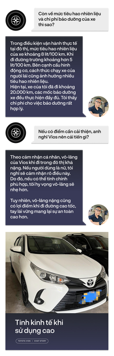 Người chủ của Toyota Vios: Lựa chọn xe vì thấy nhiều hãng taxi ưa chuộng - Ảnh 3.