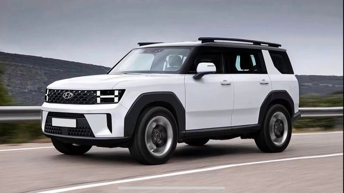 Hyundai Santa Fe 2023 tiếp tục lộ diện: Đối thủ Sorento bước vào cuộc chiến, dự kiến ra mắt năm sau - Ảnh 2.