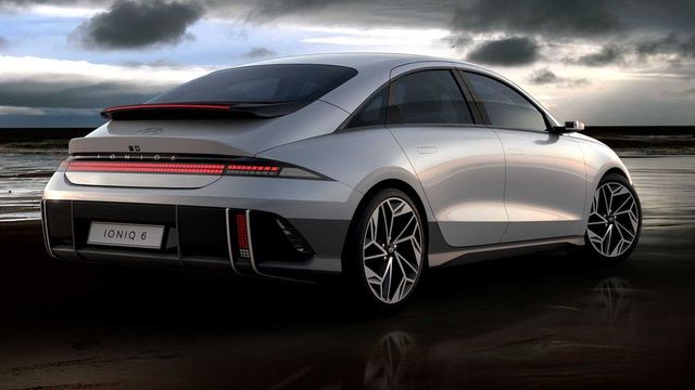 Hyundai Ioniq 6 chính thức ra mắt: Bước tiến mới trong thế giới xe điện - Hình 5.