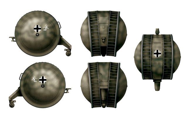 Kugelpanzer: Chiếc xe tăng có hình dạng kỳ quặc nhất trong lịch sử nhân loại! - Hình ảnh 3.
