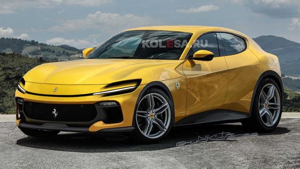 Ferrari Purosangue lộ diện qua hình phác thảo đầu tiên - Ảnh 1.
