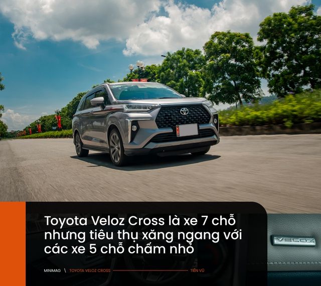 Xe Toyota Veloz Cross khi chạy đủ tải, chủ xe đánh giá rằng 'Vẫn có điểm mạnh trong tầm giá mặc dù vẫn còn điểm cần cải thiện' - Ảnh 8.