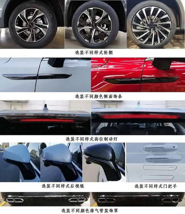 Xuất hiện Beijing X7 Plus 2023: Đẹp như xe điện, kích thước lớn hơn, chuẩn bị nhập khẩu vào Việt Nam - Hình 3.