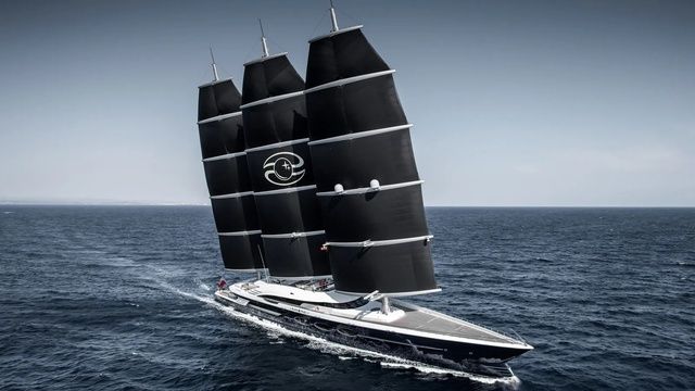 Siêu du thuyền 'ngọc trai đen' là nguồn cảm hứng cho tàu Y721 của tỷ phú Jeff Bezos - một sự lựa chọn ấn tượng! - Ảnh 2.