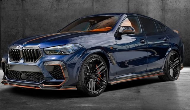 Cuồng nhiệt với BMW X6 M độ phong cách nội thất Lamborghini - Ảnh 1.