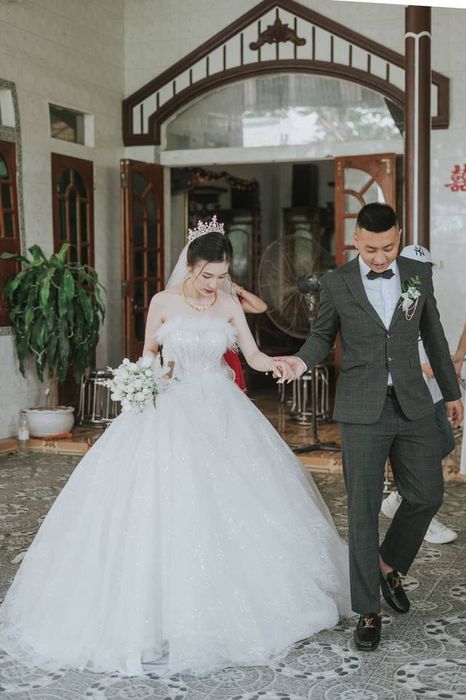 Đám cưới với sự tham gia của 30 chiếc xe bán tải để rước dâu tại Nghệ An: Ý tưởng độc đáo từ bố mẹ chồng - Ảnh 6.