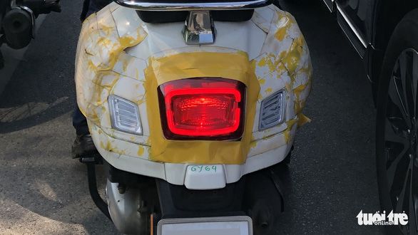 Vespa GTS Super 2023 thử nghiệm tại Việt Nam: Nhiều điểm mới, trang bị giống như Honda SH - Hình 3.