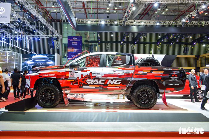 Mitsubishi Triton Biệt Danh Đua - Xe bán tải tham gia đấu địa hình quốc tế duy nhất tại VMS 2022 - Ảnh 5.