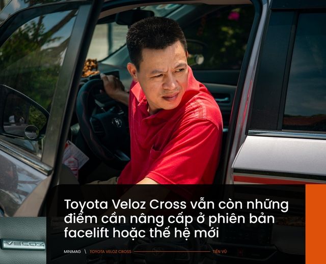 Xe Toyota Veloz Cross khi chạy đủ tải, chủ xe đánh giá rằng 'Vẫn có điểm mạnh trong tầm giá mặc dù vẫn còn điểm cần cải thiện' - Ảnh 17.